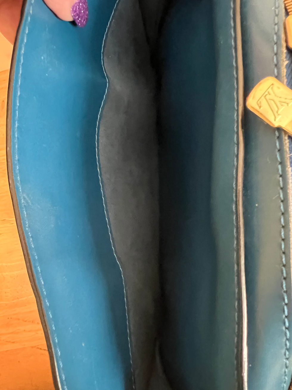 Thumbnail: Louis Vuitton Blue Epi Port Neuf