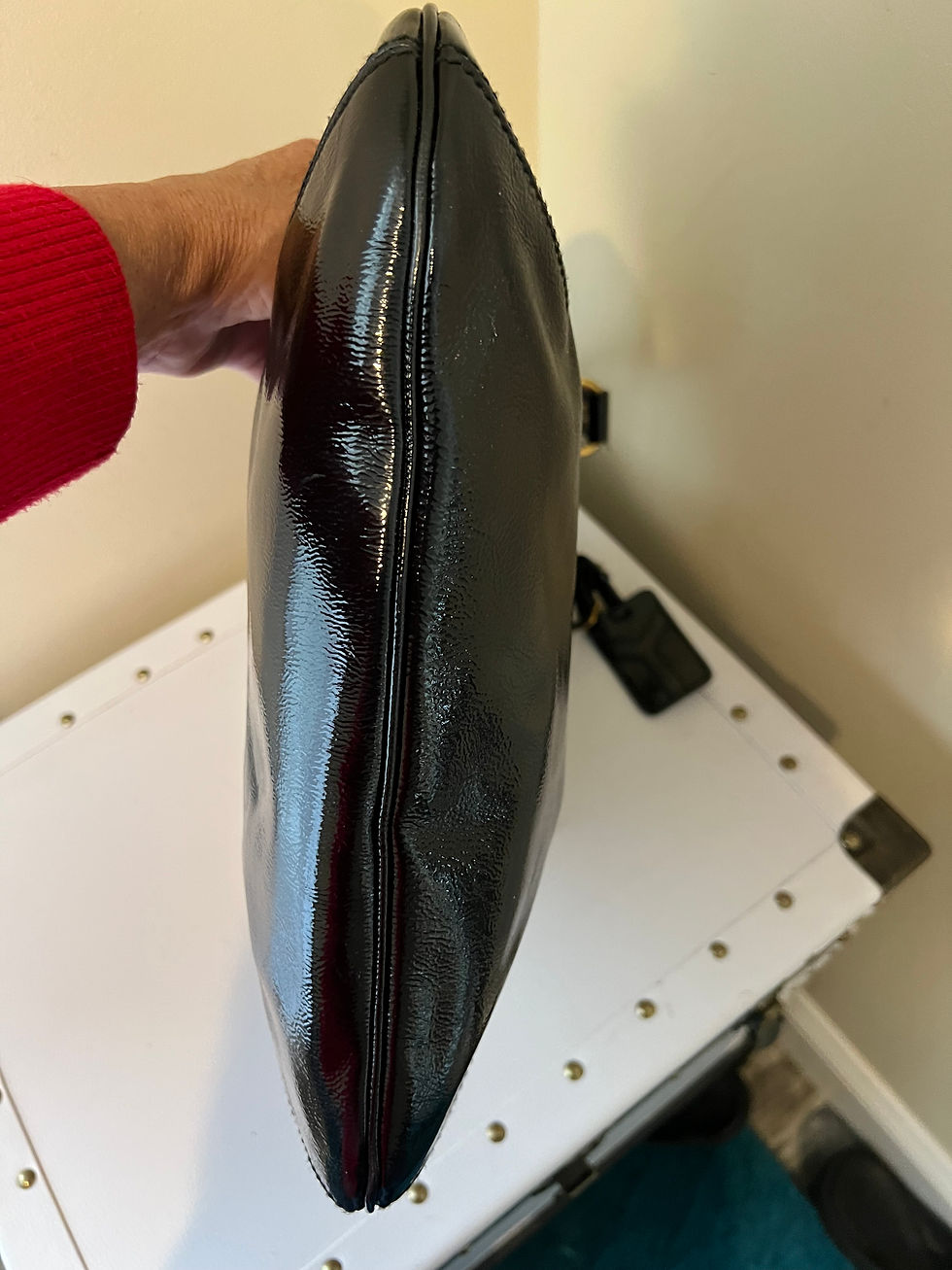 Thumbnail: Yves Saint Laurent Patent Leather Bag