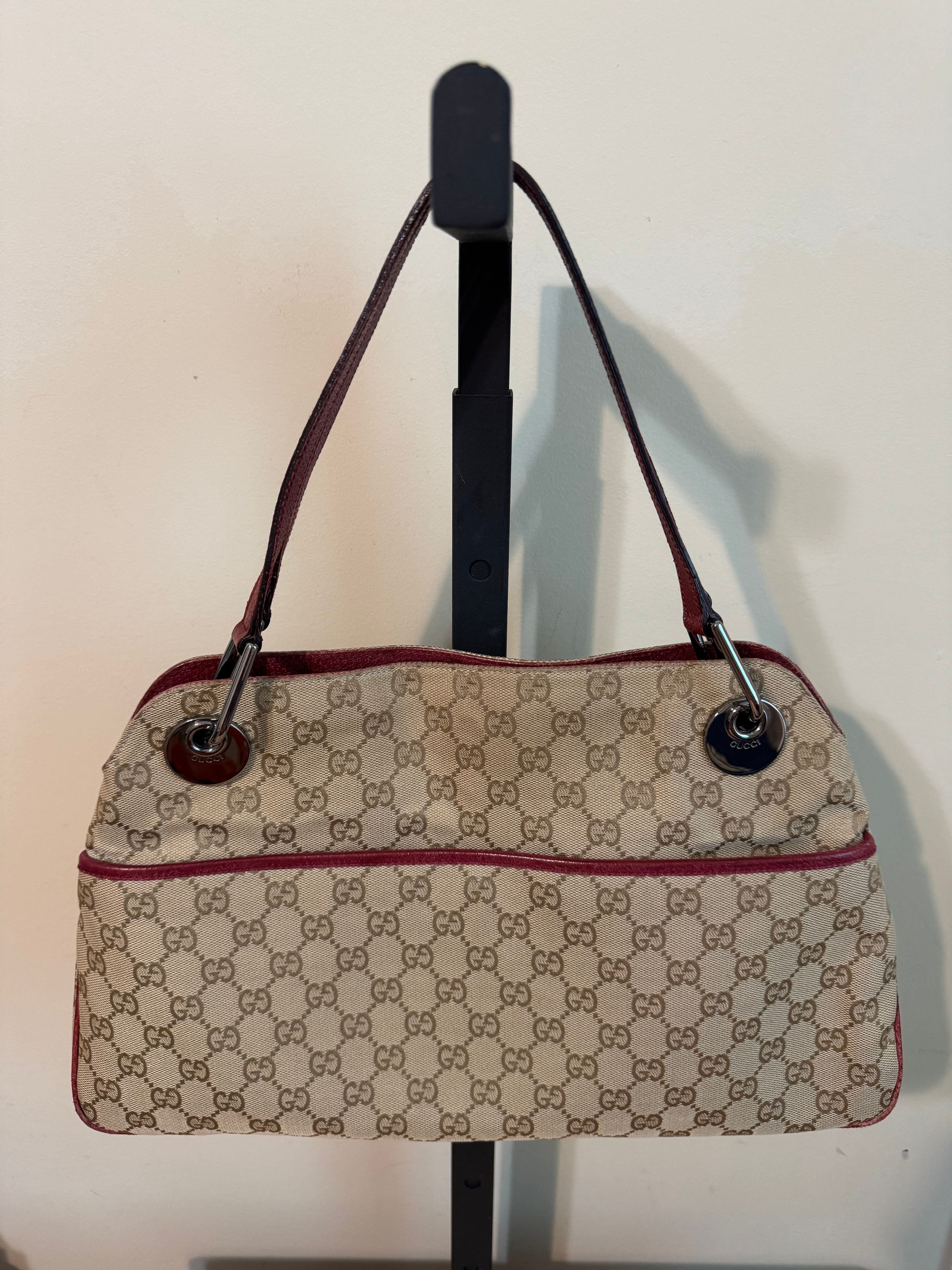 Gucci Vintage Sherry Lie Satchel