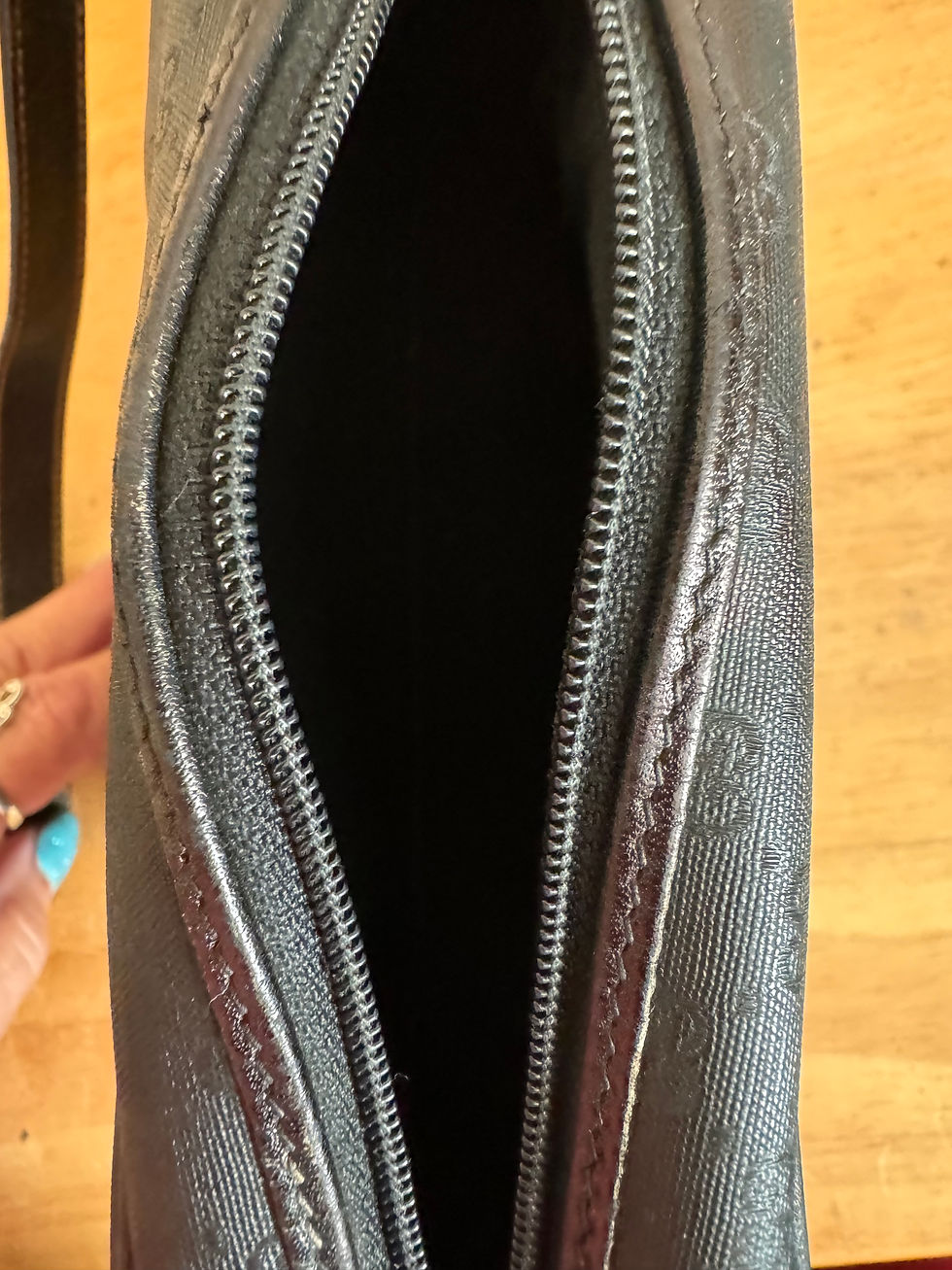 Thumbnail: Gucci Black Coated Canvas Camera Bag