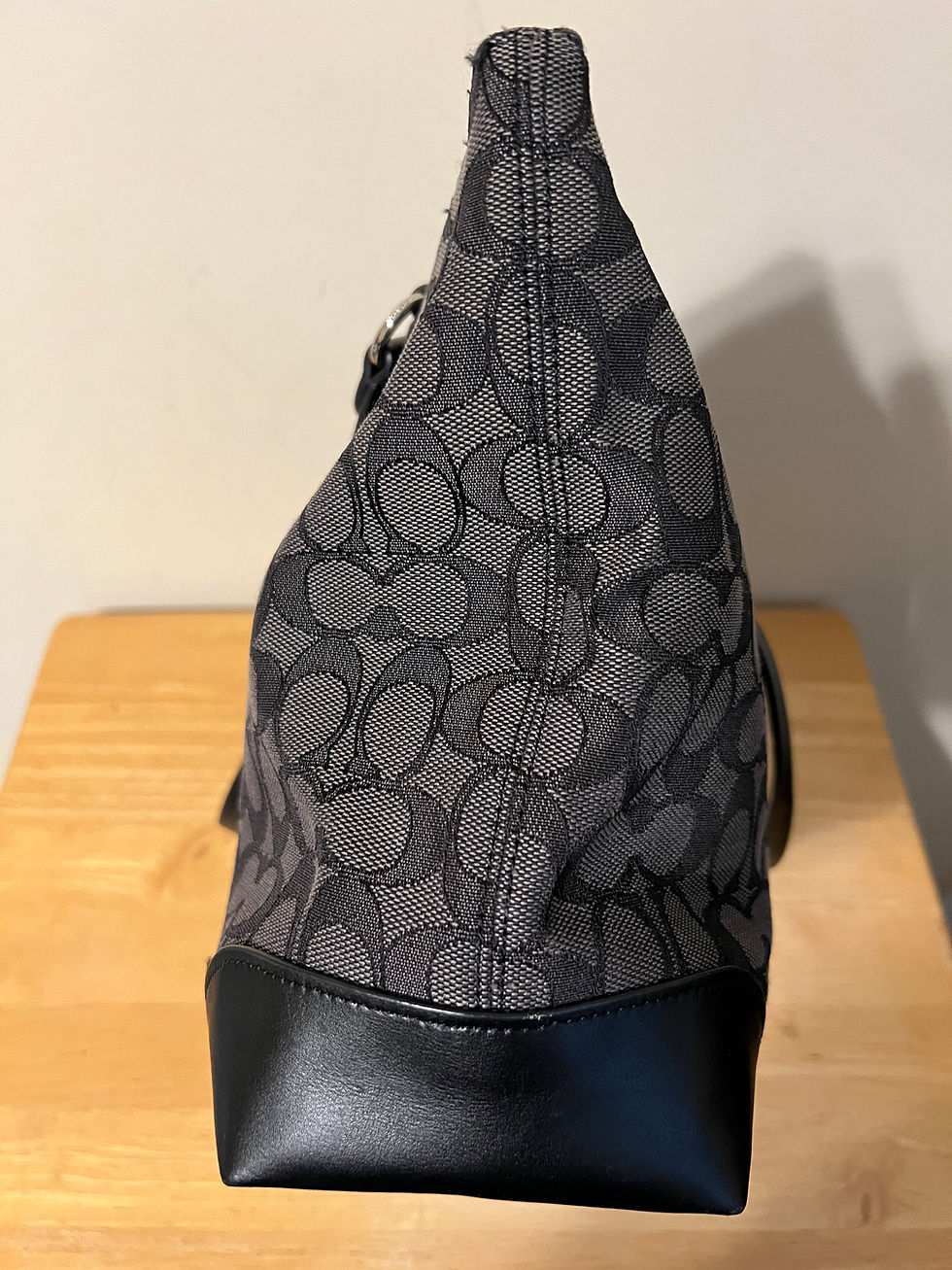 Thumbnail: Coach Canvas & Leather Tote w/Wallet