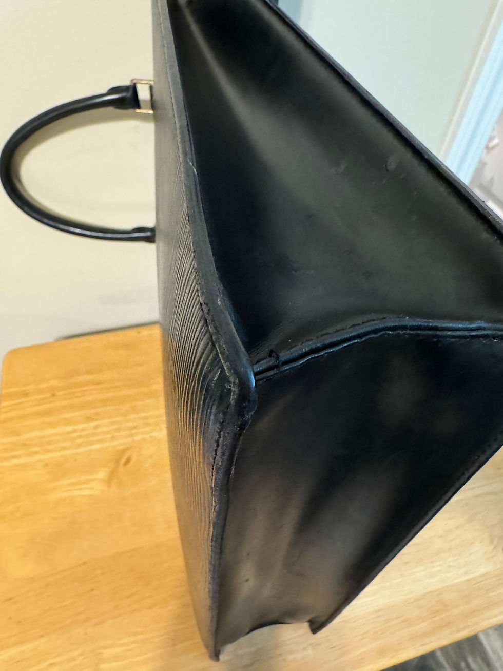 Thumbnail: Louis Vuitton Black Epi Sac Platt