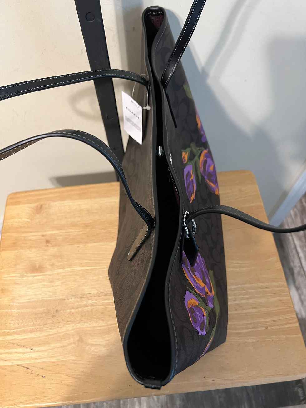 Thumbnail: Coach Signature Floral Tote