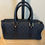 Thumbnail: Gucci Black Canvas Boston Bag