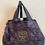 Thumbnail: MCM Purple Leather Quilted Satchel