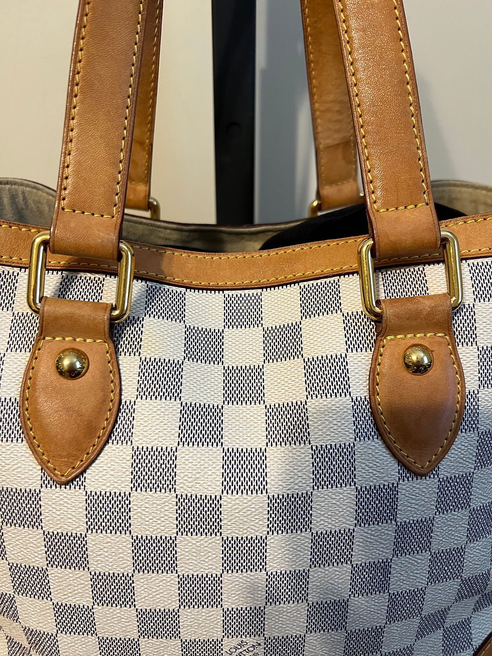 Thumbnail: Louis Vuitton Damier Azure Hampstead Tote