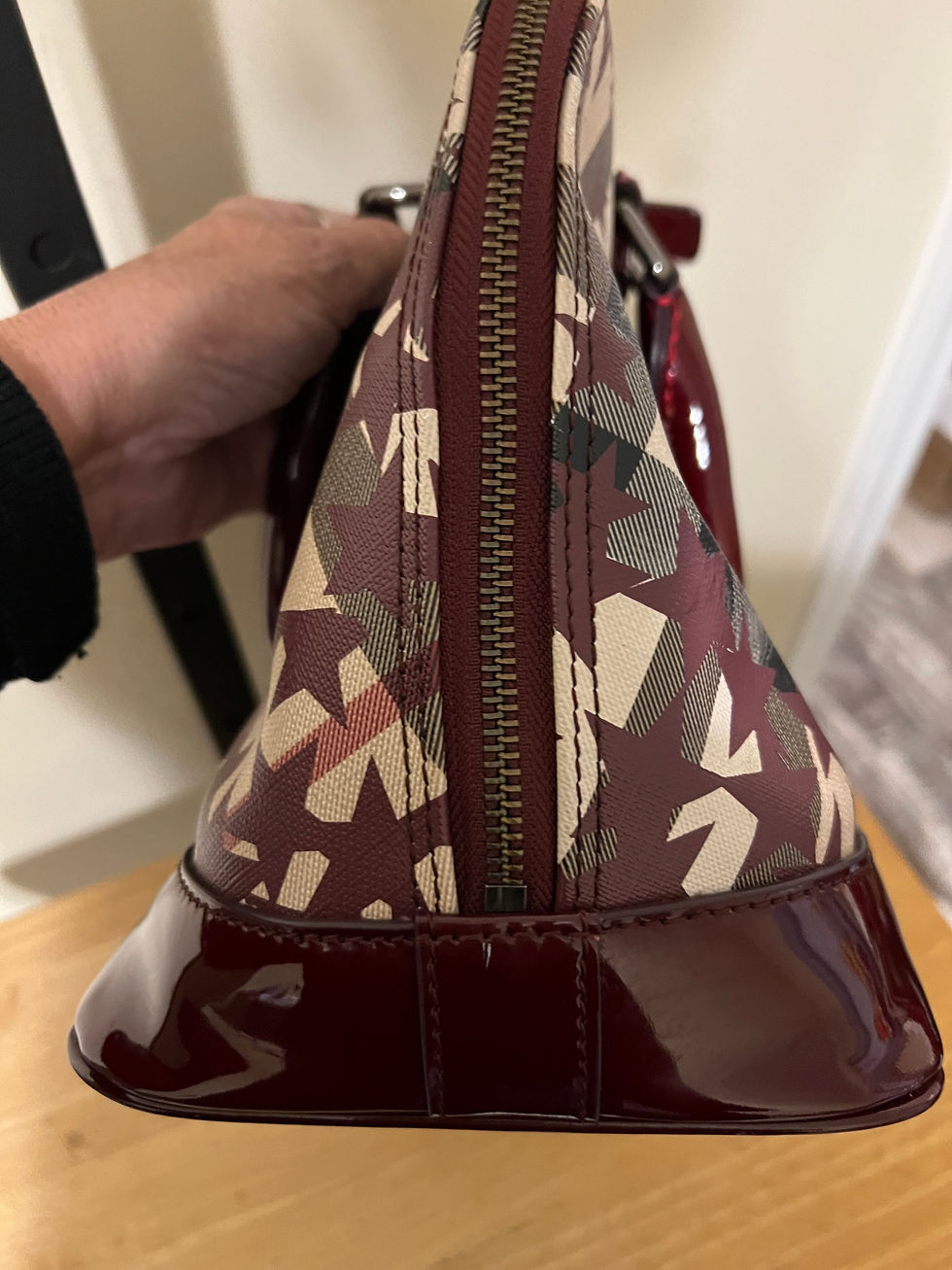 Thumbnail: Burberry Star Alma Dome Satchel