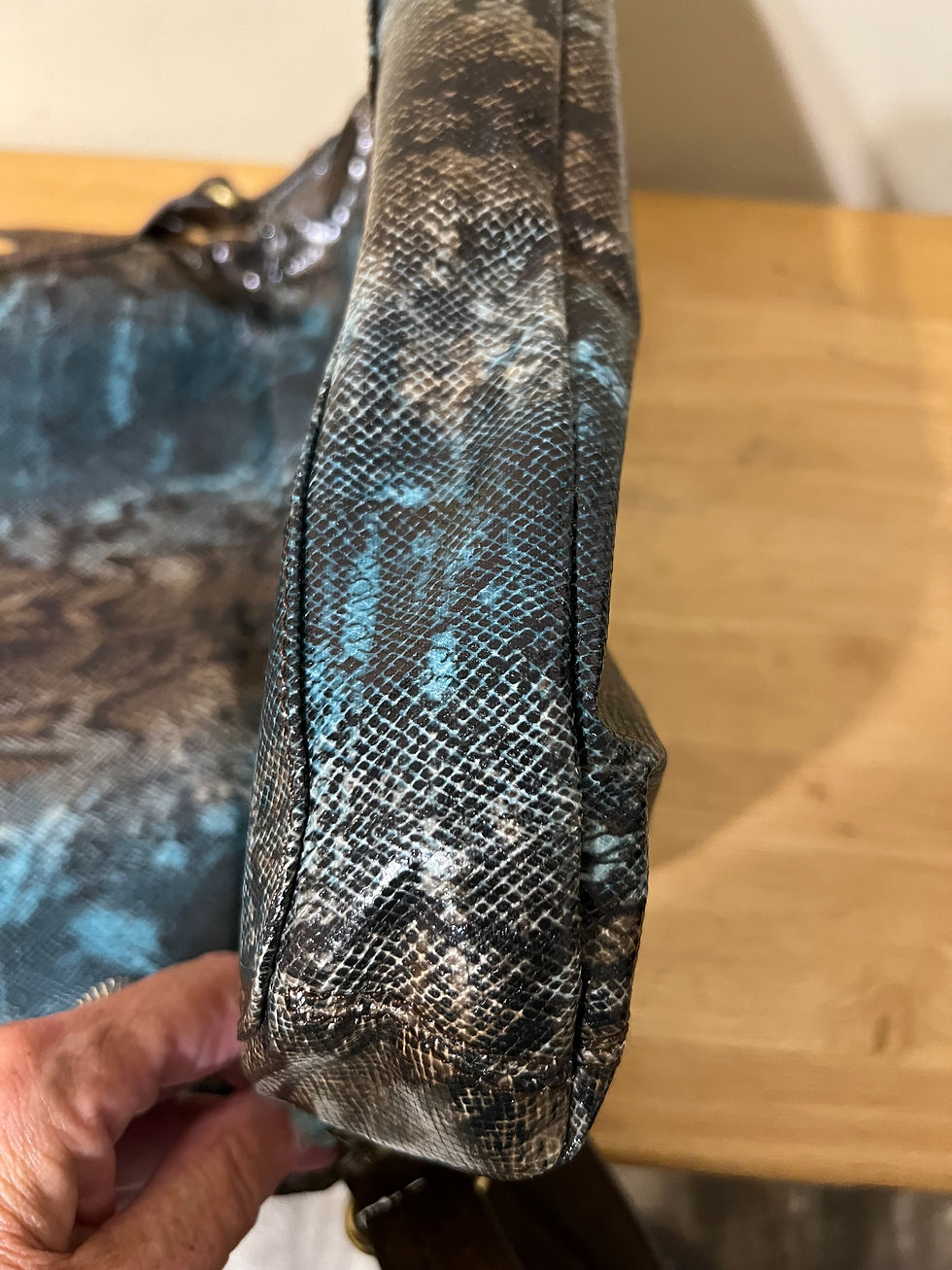 Thumbnail: Jessica Simpson Snakeskin Hobo Bag