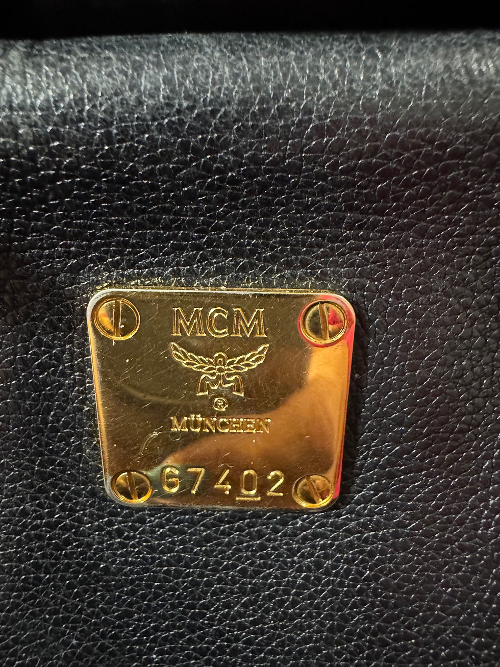 Thumbnail: MCM Mini Boston Handbag-Munchen