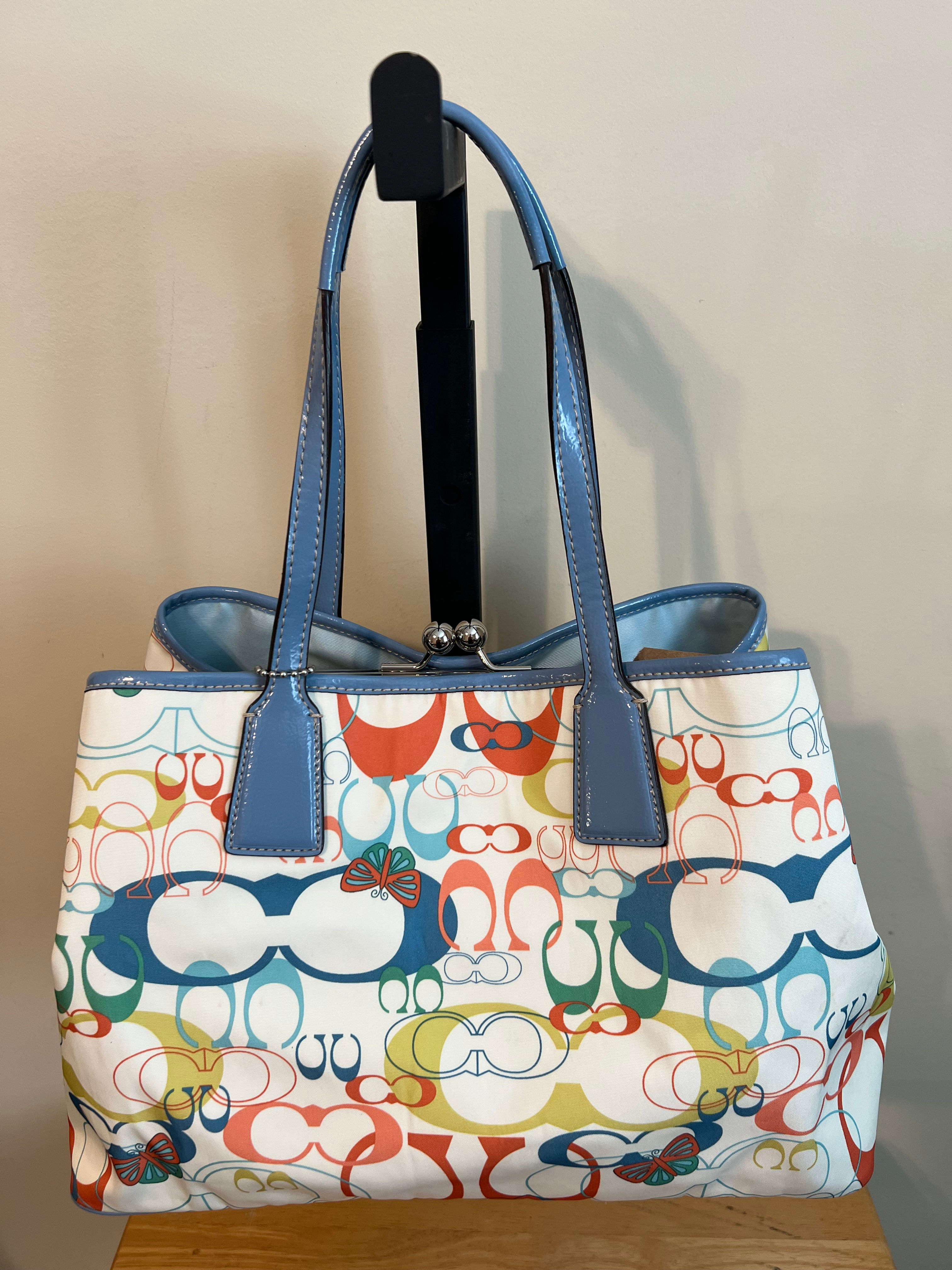 Coach Multi-Colored Satchel