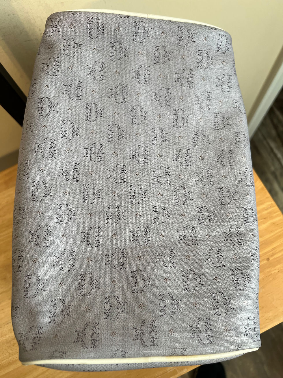 Thumbnail: MCM Canvas Distressed Logo Print Handbag