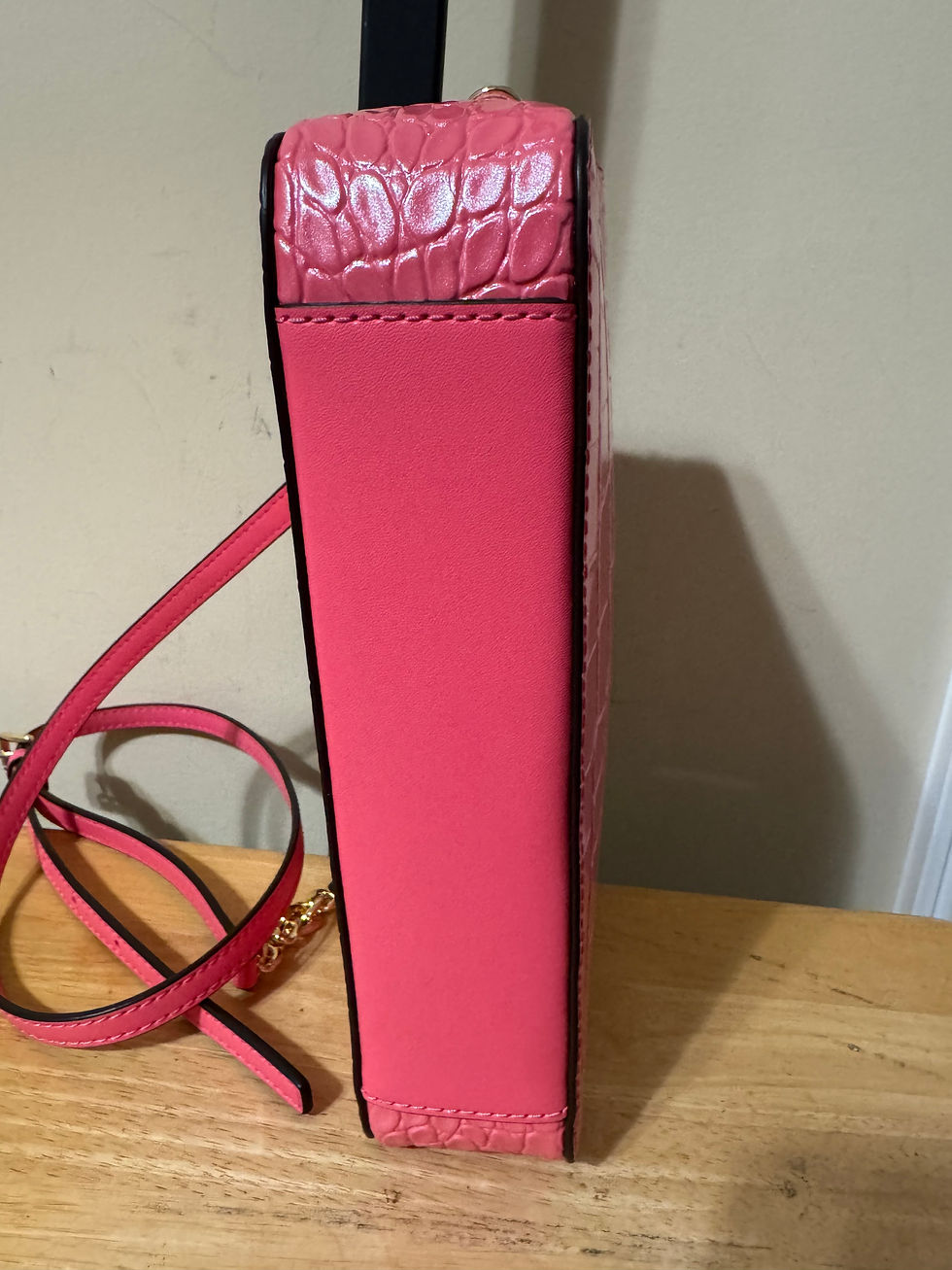 Thumbnail: Michael Kors Crocodile Embossed Crossbody