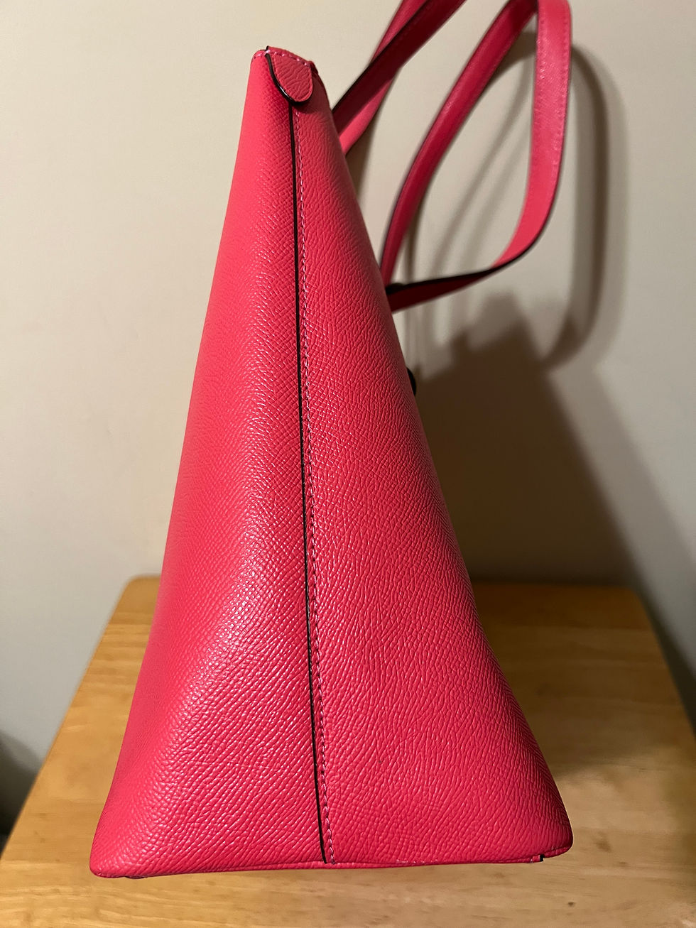 Thumbnail: Coach Pink Leather Tote