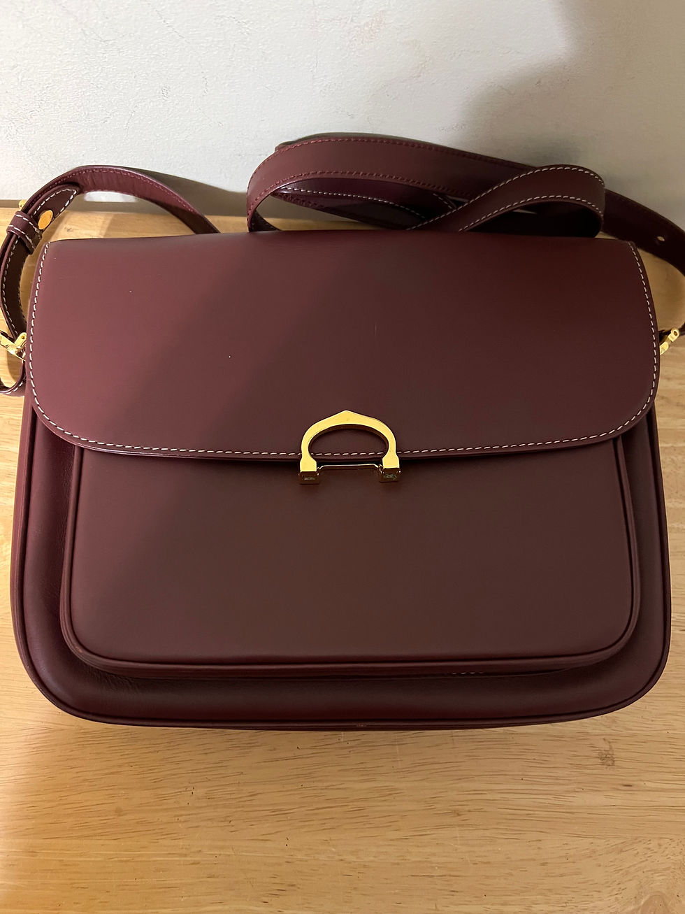 Thumbnail: Cartier Bordeax Leather Crossbody