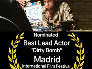 Ido got nominated for BEST LEAD ACTOR in Madrid International Film Festival in July!