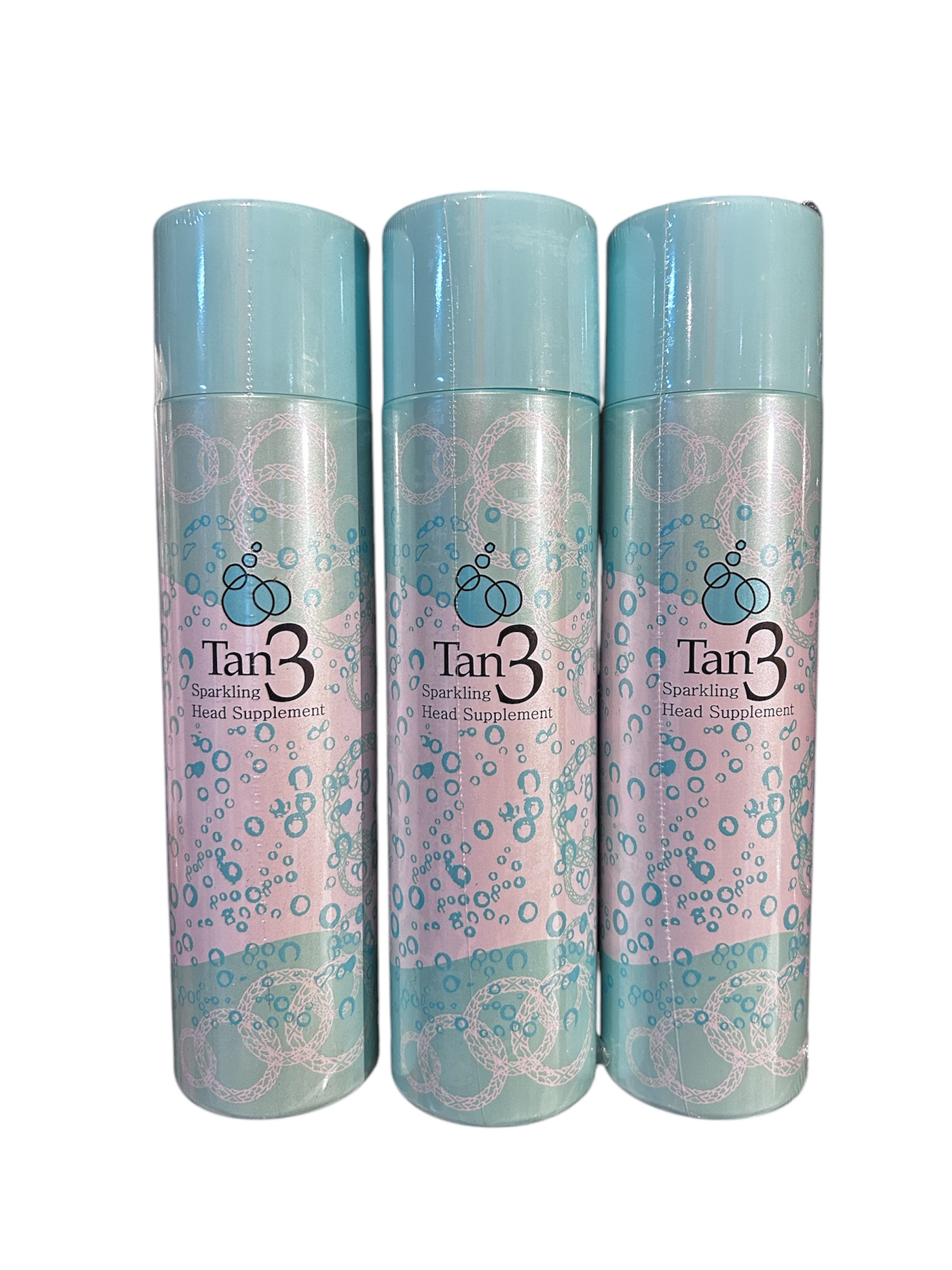 在庫のみ　3本組　Tan3 タンサン (スパークリ ングヘッドサプリ)200ml