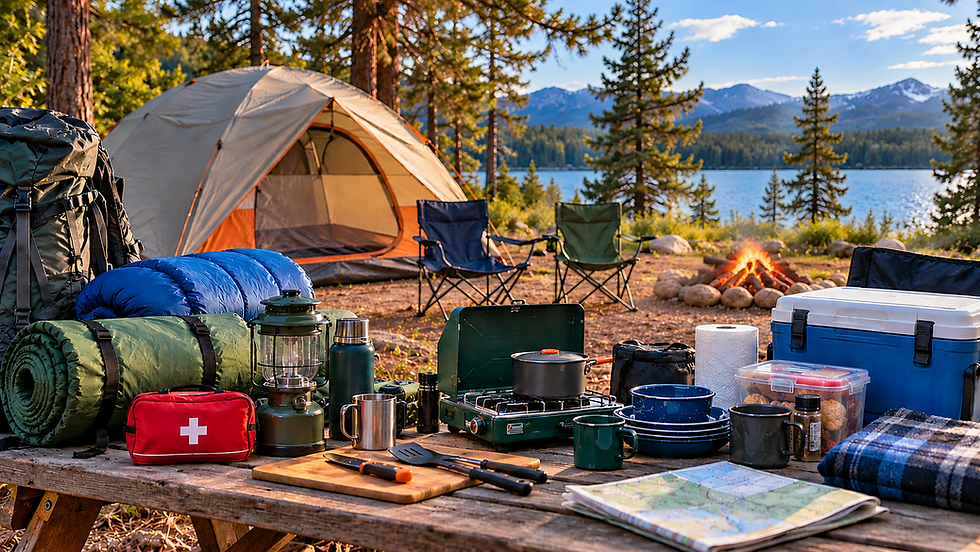 Tent Camping Checklist: Everything You Need for a Comfortable Weekend