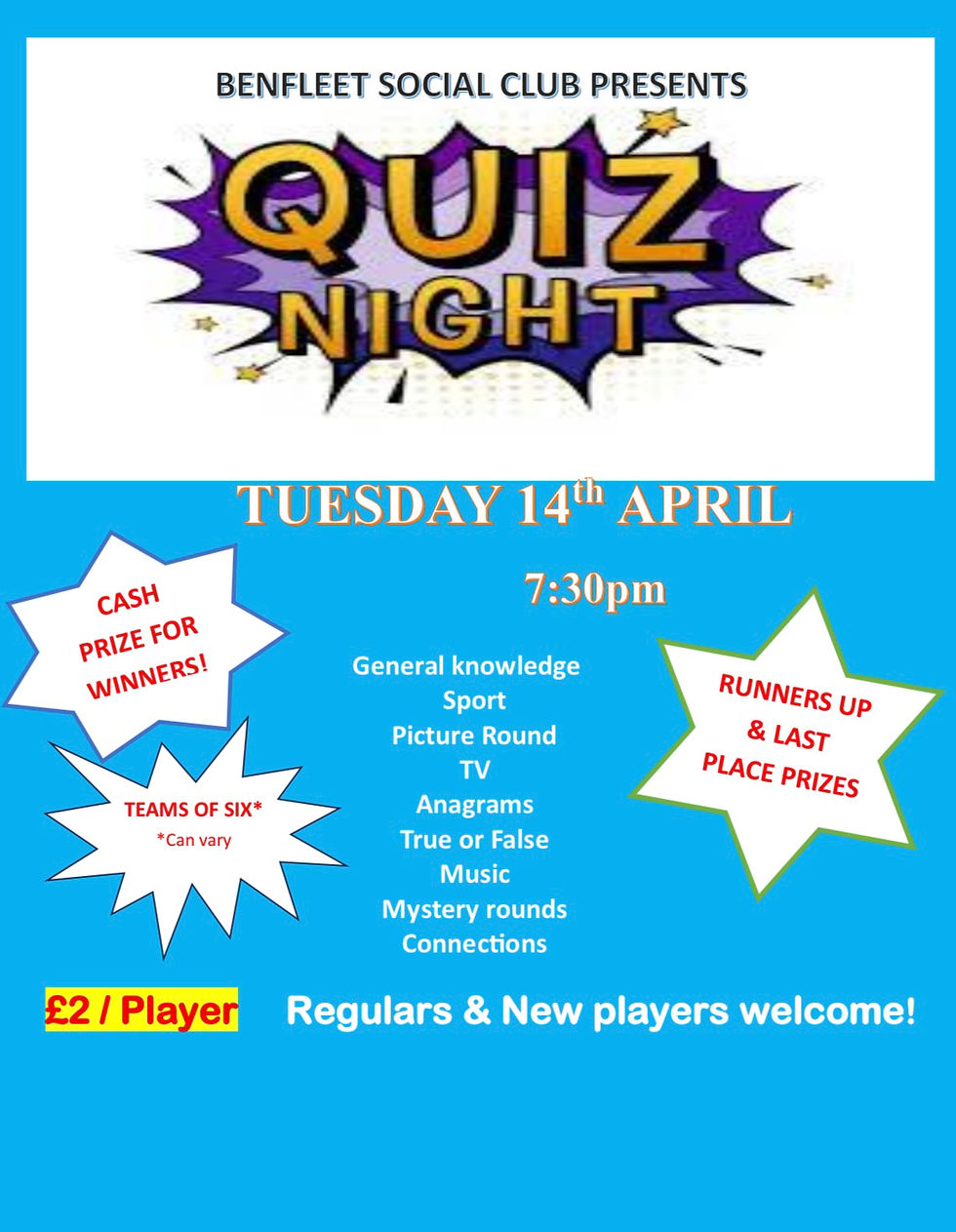 QUIZ NIGHT