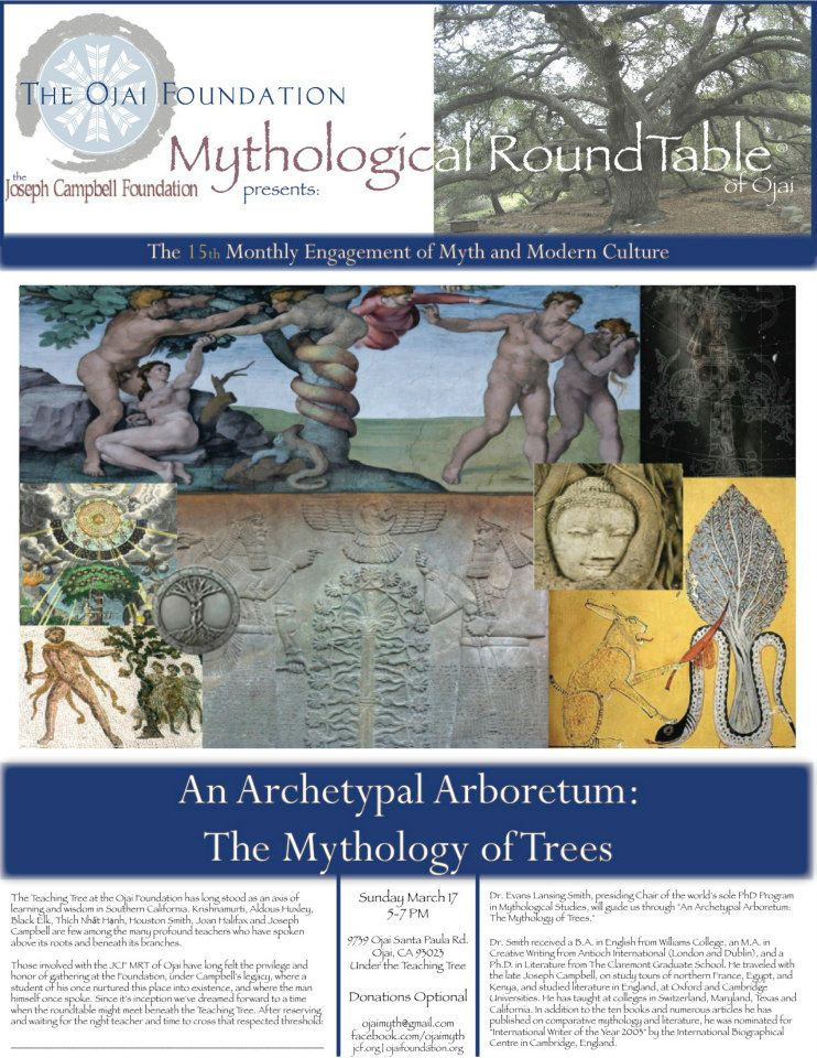 Archetypal Arboretum: The Mythology of Trees, with Lans Smith – March – 15