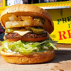 PINEAPPLE JALAPEÑO BURGER