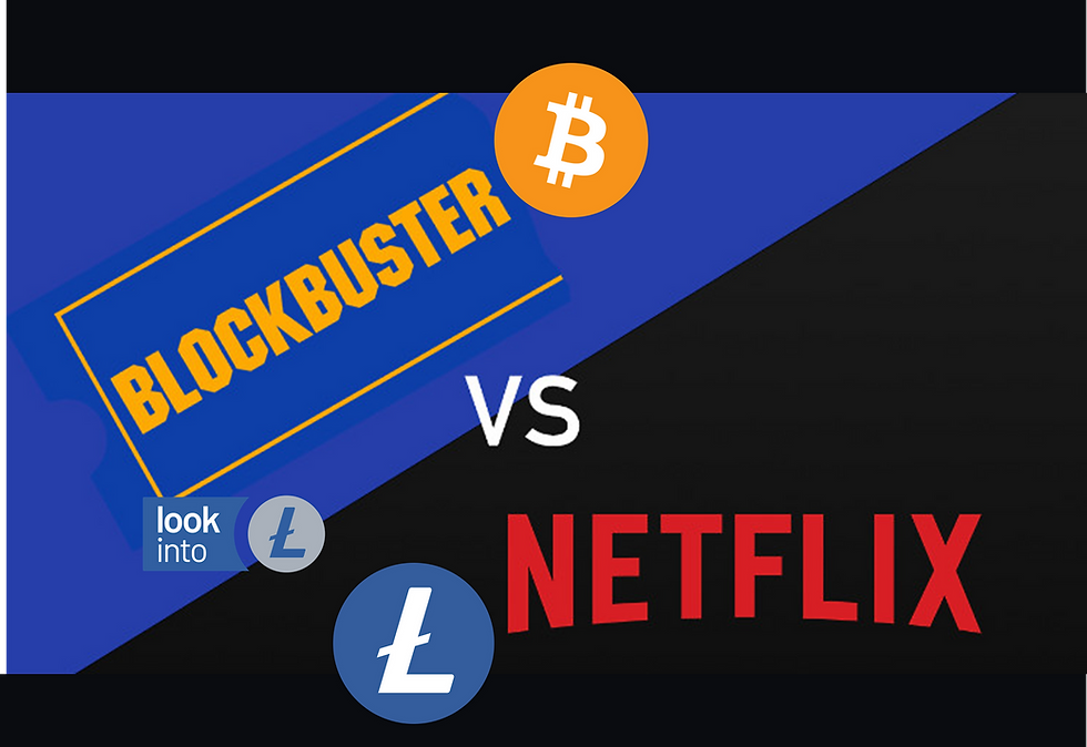 From Blockbuster to Bitcoin: How Netflix and Litecoin Prove Second Movers Often Win