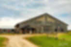 Building of spectrum wood horse arena