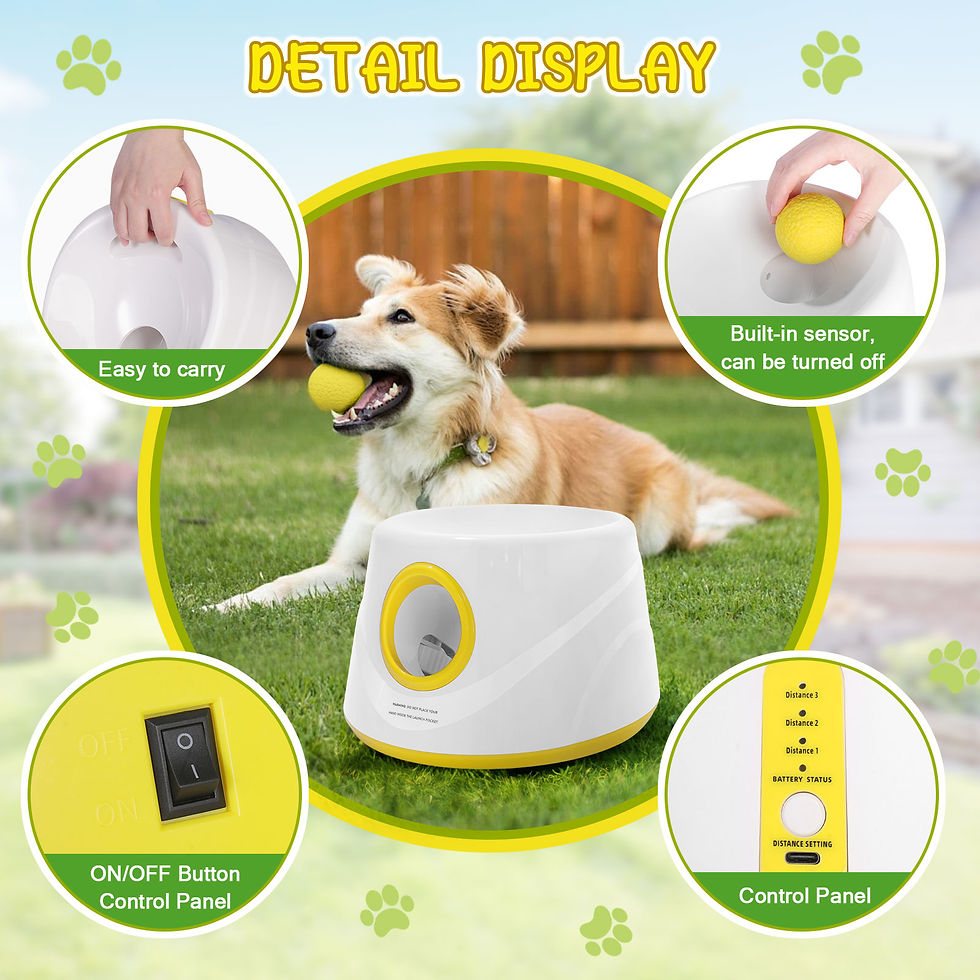 Thumbnail: Rechargeable Automatic Dog Ball Launcher