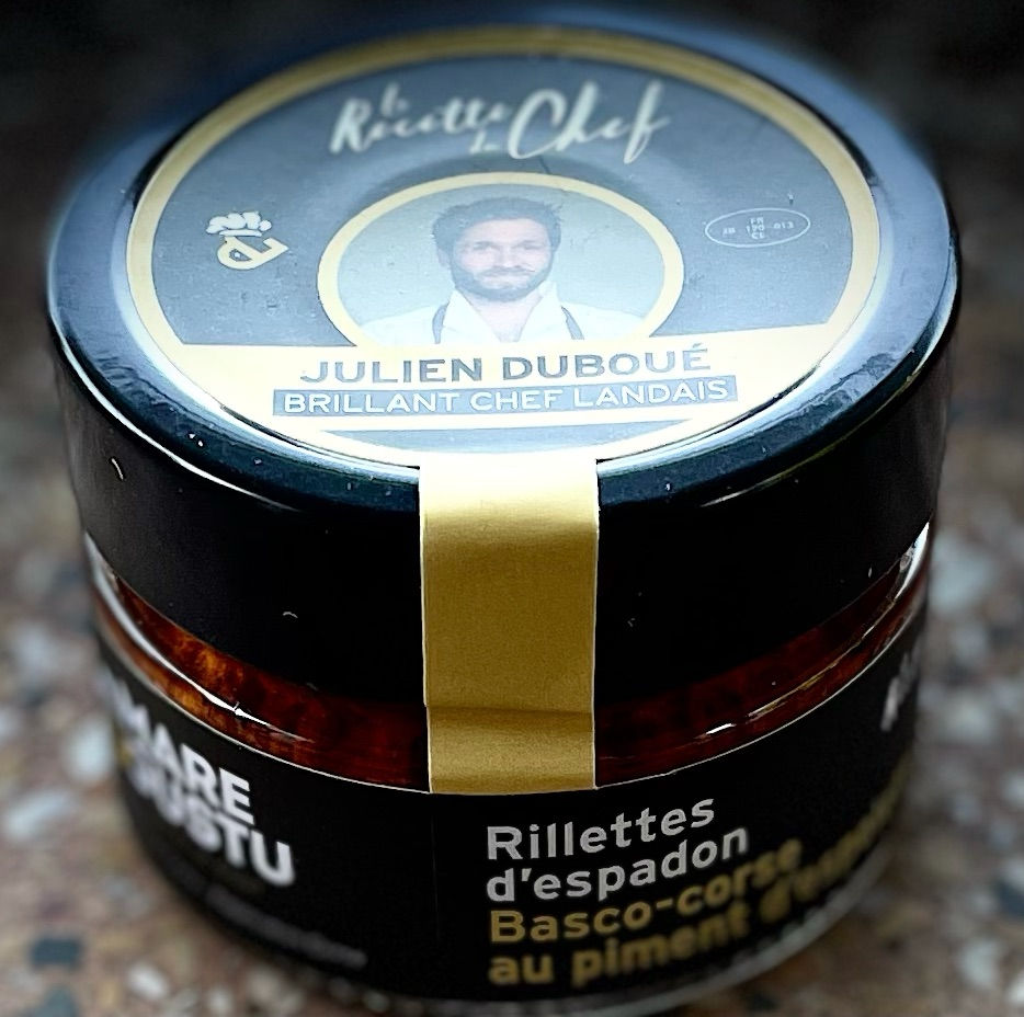 Rillettes d’espadon Basco-Corse - Mare e Gustu