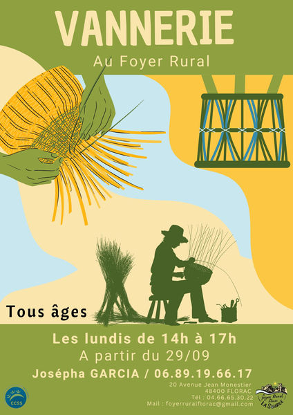 vannerie Foyer Rural La Source de Florac