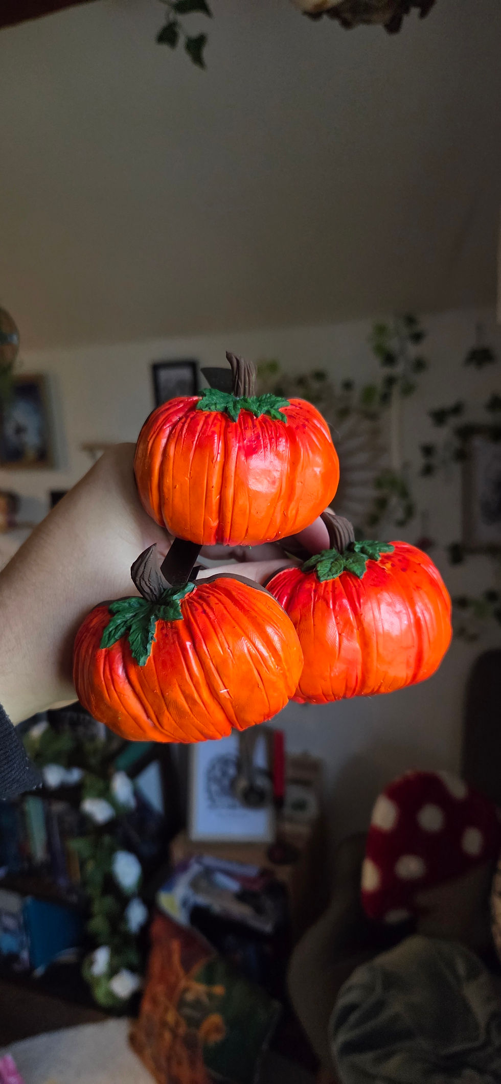 Citrouille - ornement d'étagère