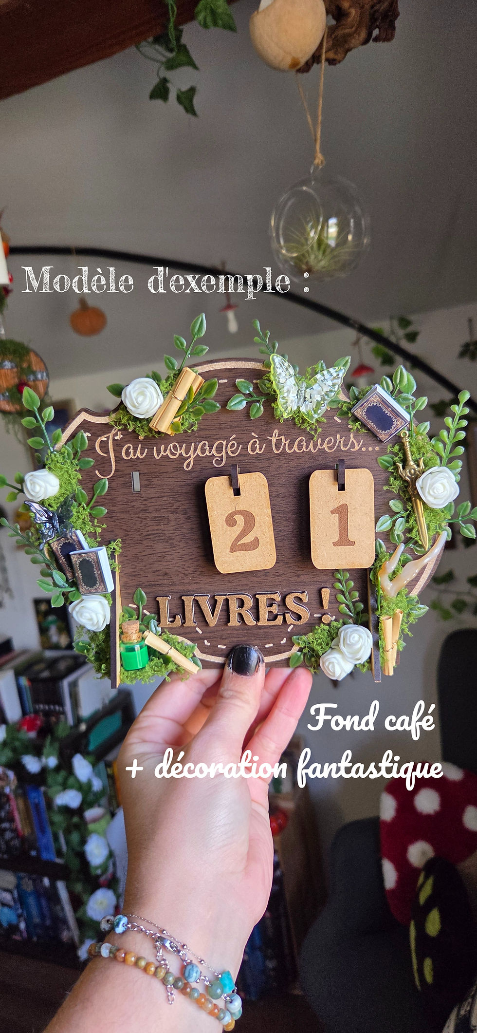 Miniature : Compteur de livres lus personnalisé