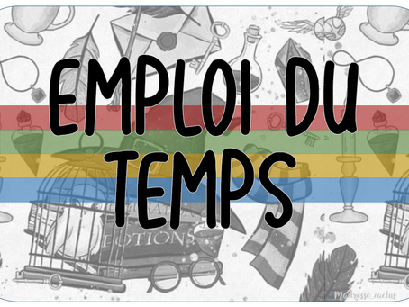 Emploi du temps