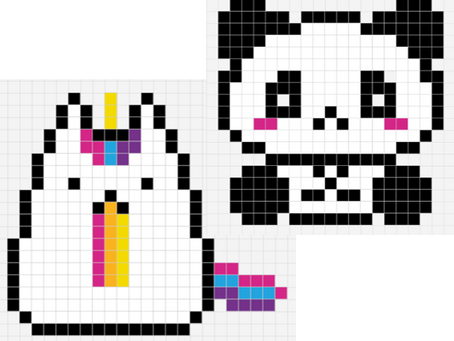 Pixels Art : Kawaii