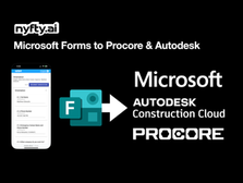 Microsoft Forms to Procore or Autodesk
