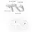 Thumbnail: 2 Pcs Zapper Gun for Nintendo Wii Remote Wii Zapper Gun Gaming Accessories