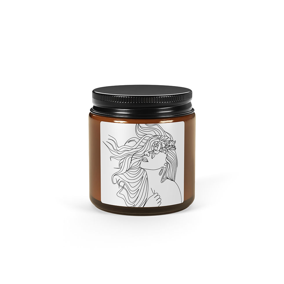 Thumbnail: Amber jar soy candle