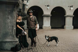 Balboa Park Steampunk Family