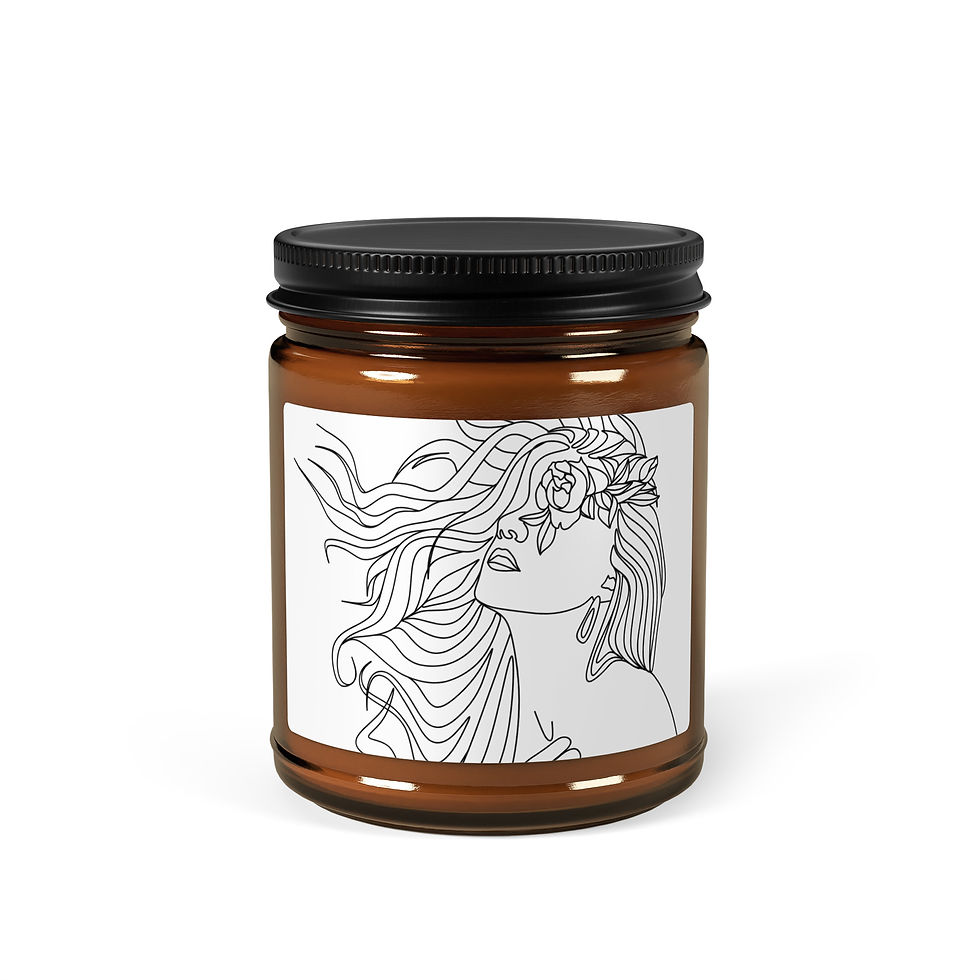 Thumbnail: Amber jar soy candle