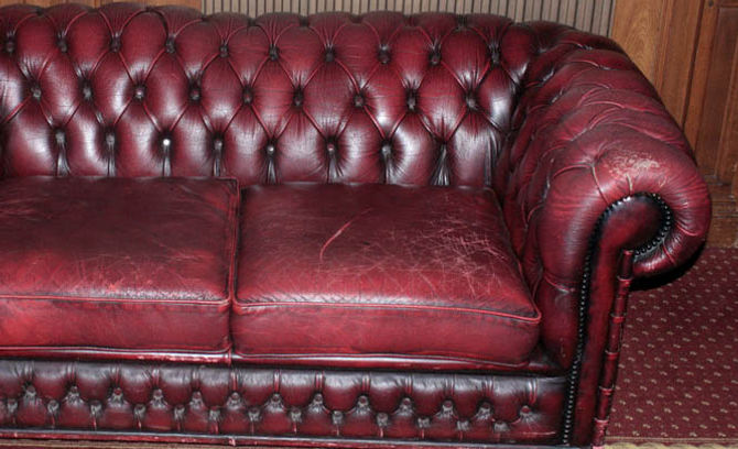 chesterfield sofa restoration