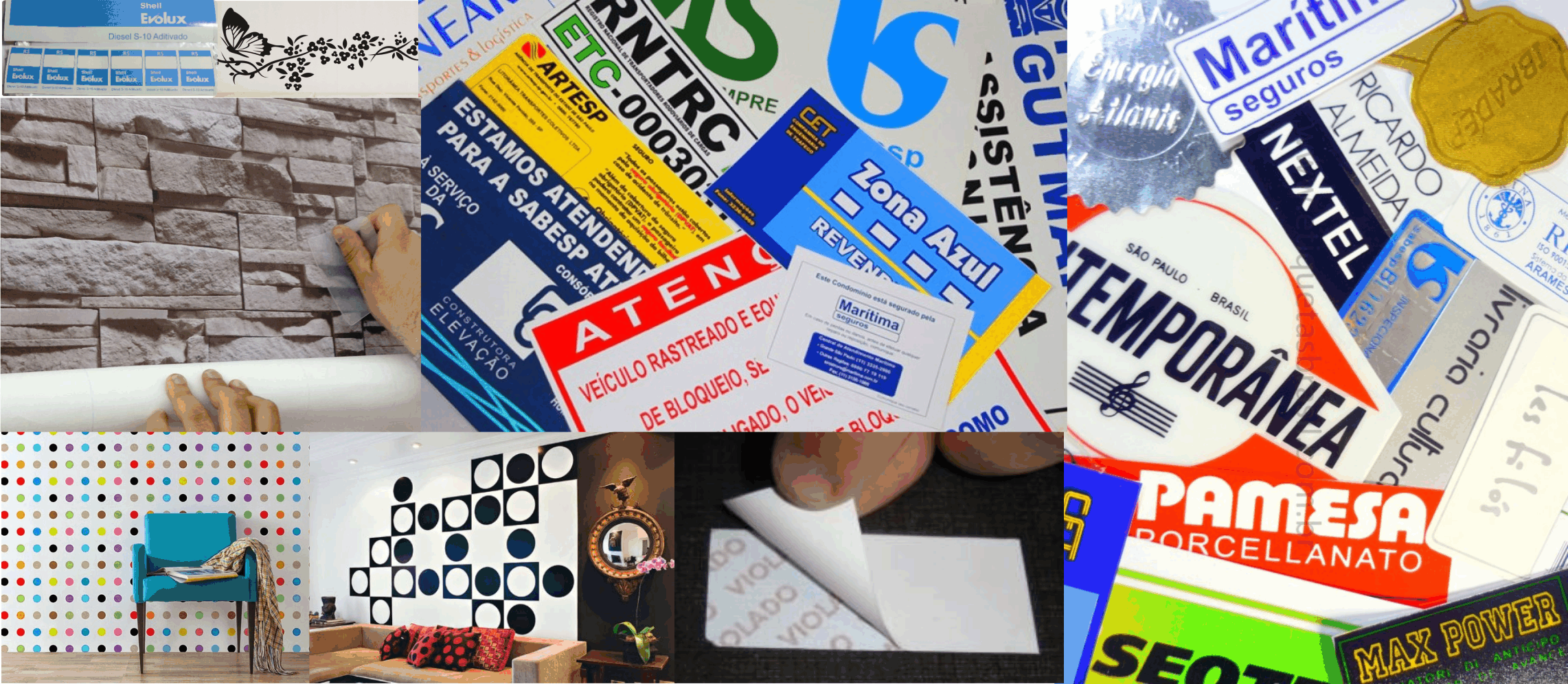 Etiquetas e Adesivos