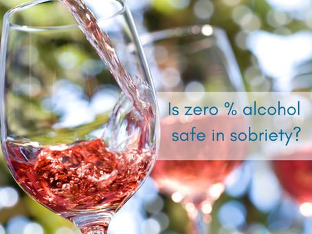 Why we don't recommend using zero-alcohol drinks in recovery