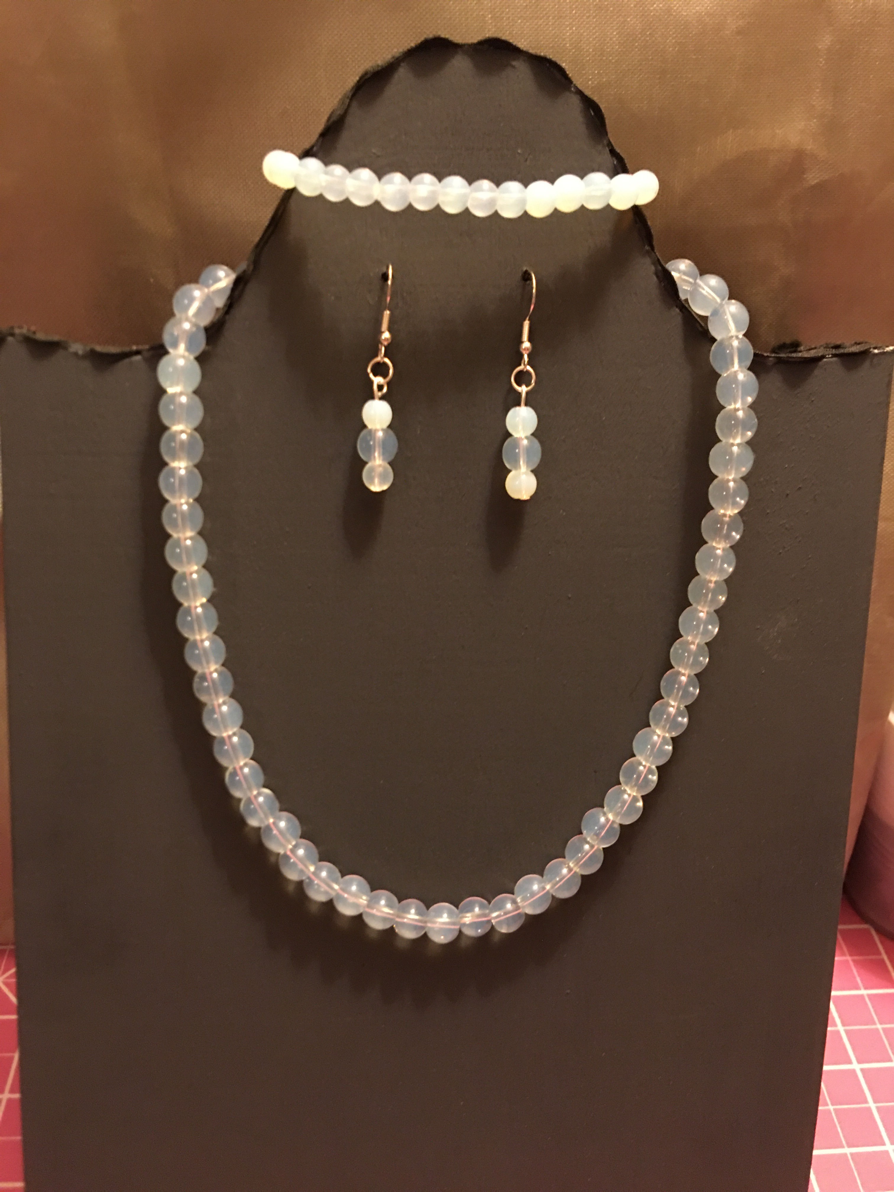 3 - Piece Opal Jewelry Set
