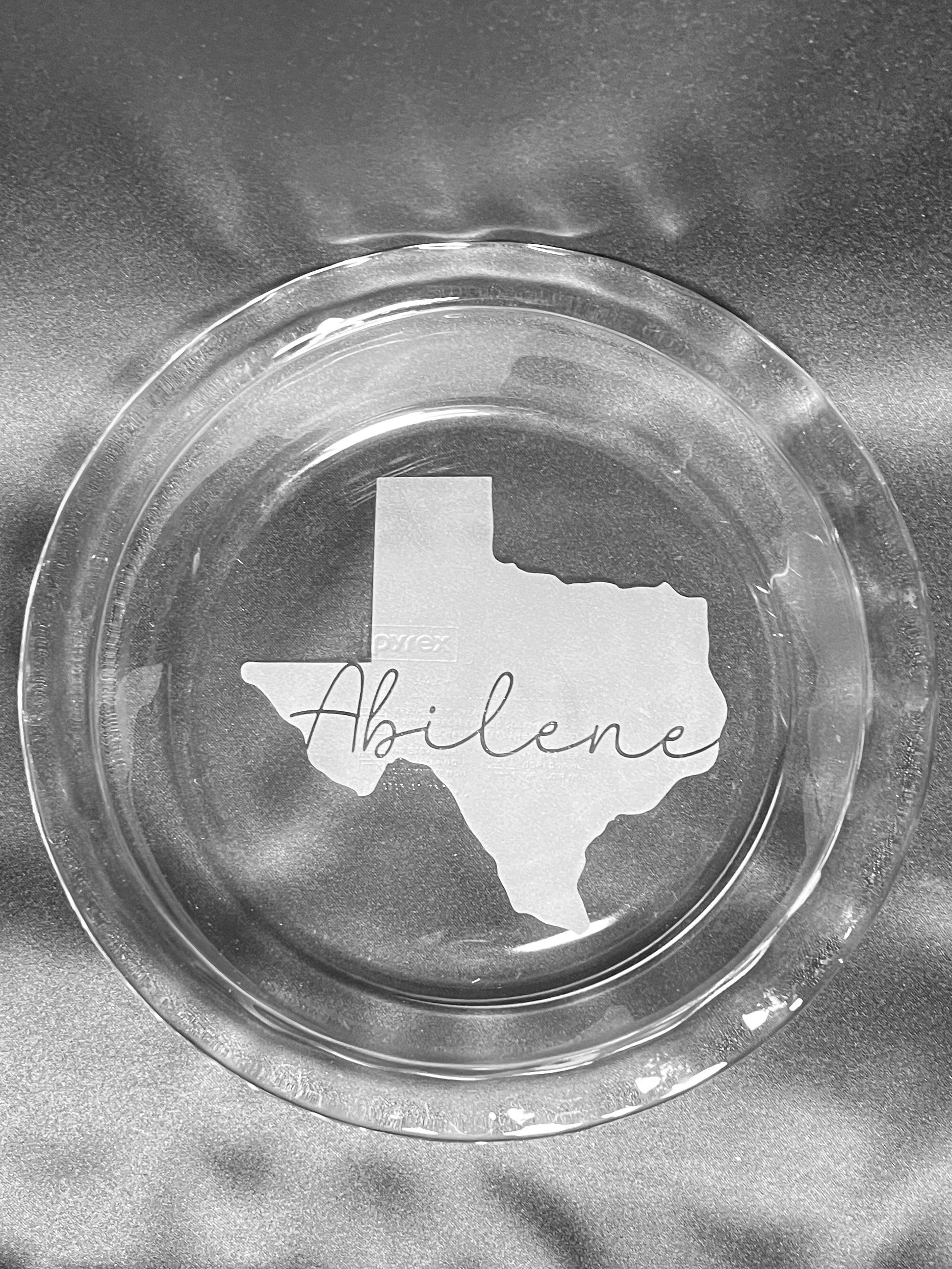 Any City, Texas - Pie Pan