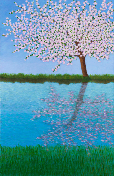 PRINTEMPS I Huile sur toile 2018 SOLINE CANOVAS