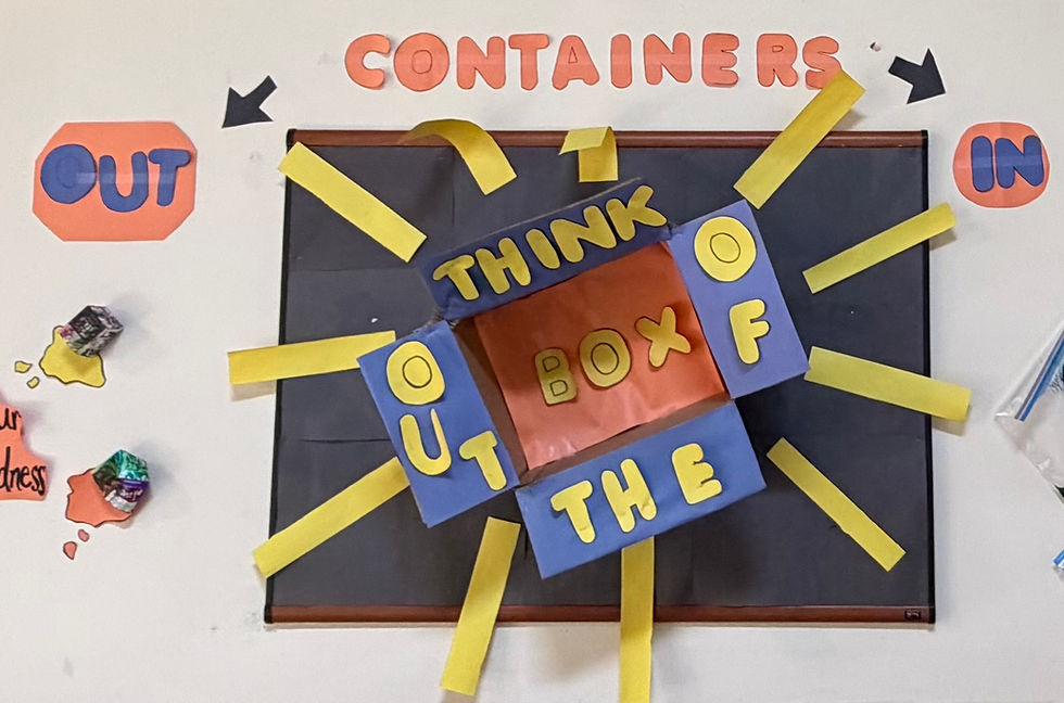 Thinking Outside the Box: Container Study in Classroom 4
