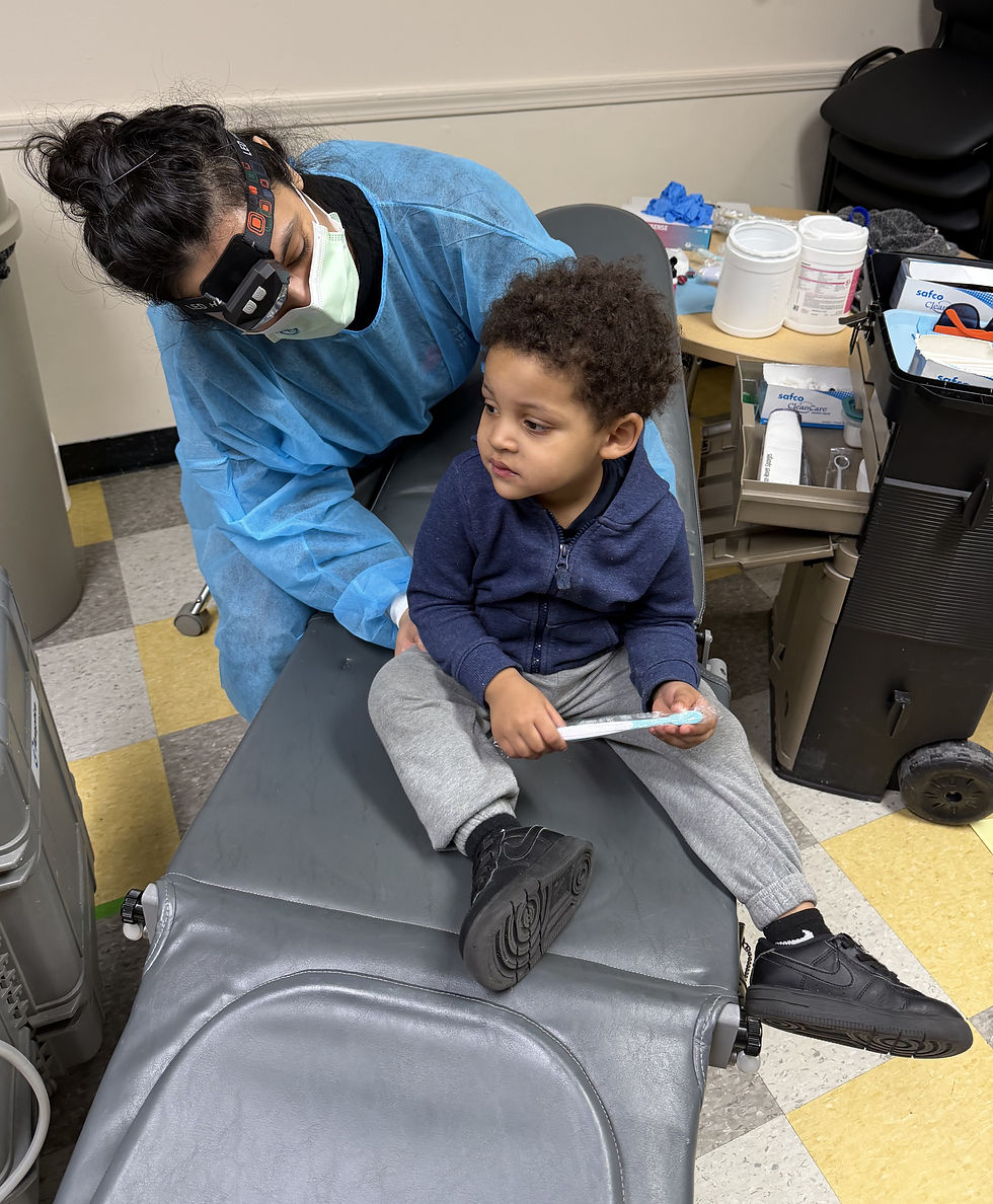 Mobile Dentist CFS Visit Promotes Healthy Smiles