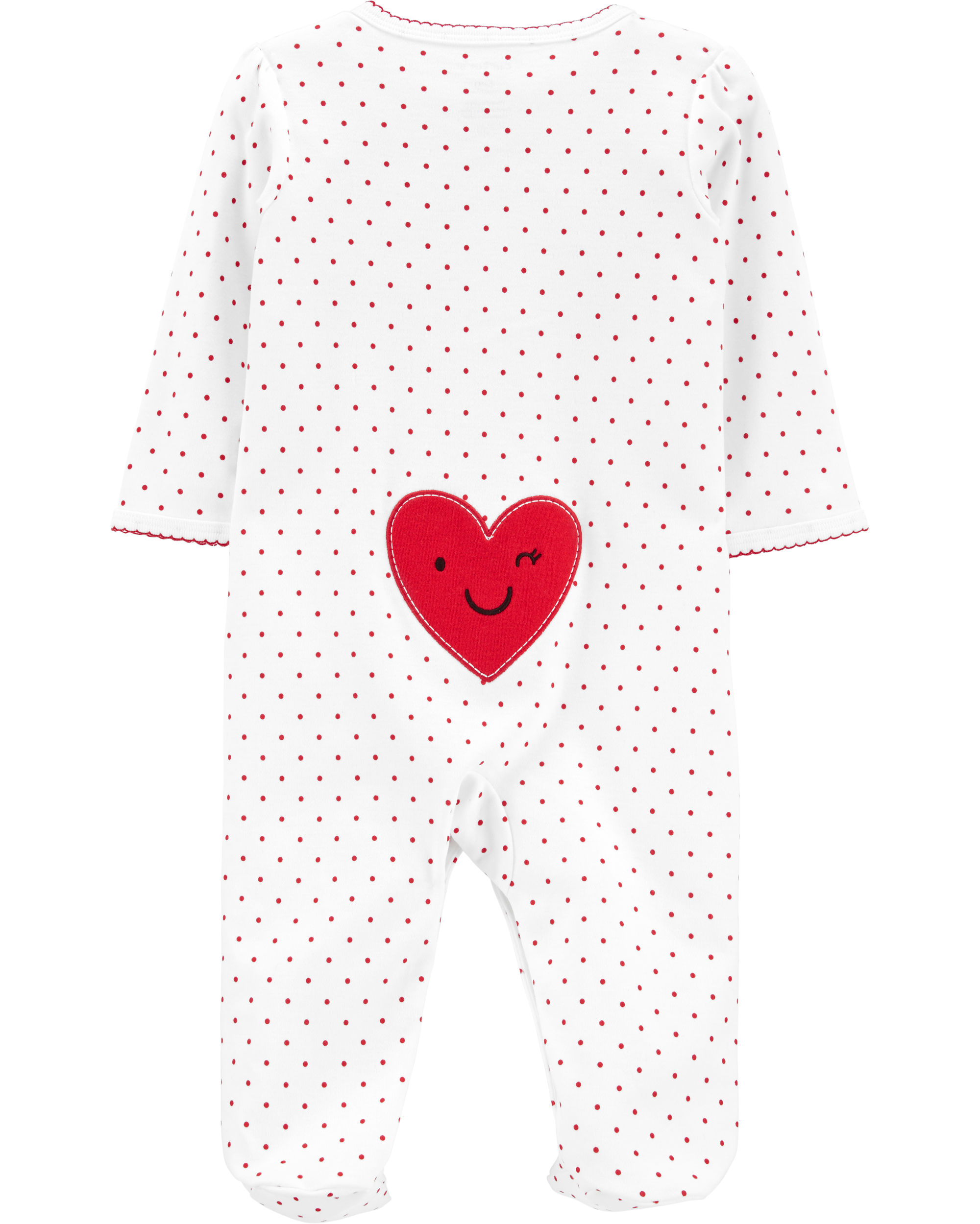 Pijama Puntos Rojos Carter's Baby Girl