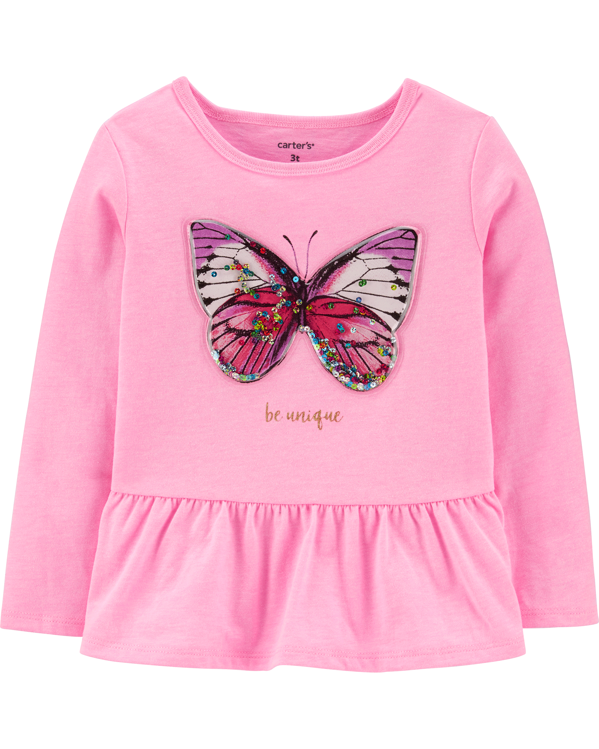 Jersey Manga Larga Mariposa Carter�s