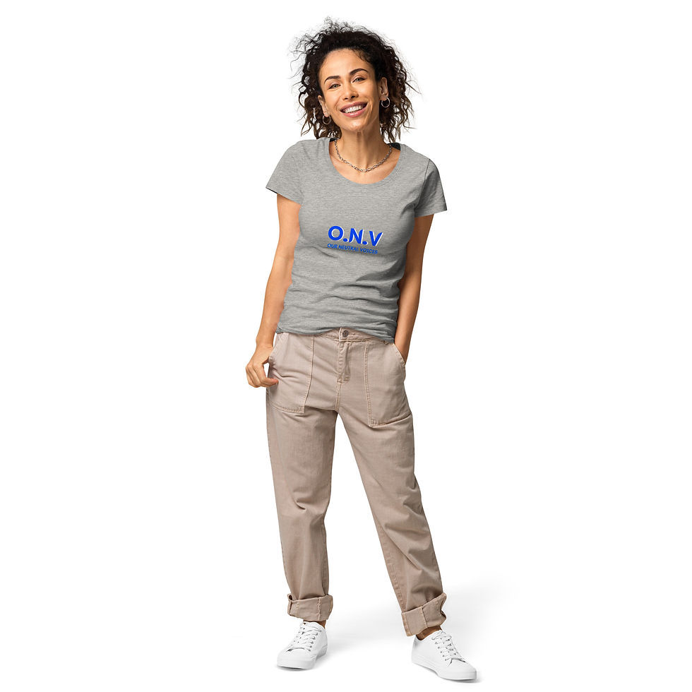 Thumbnail: OUR NEUTRAL VOICES Women’s basic organic t-shirt