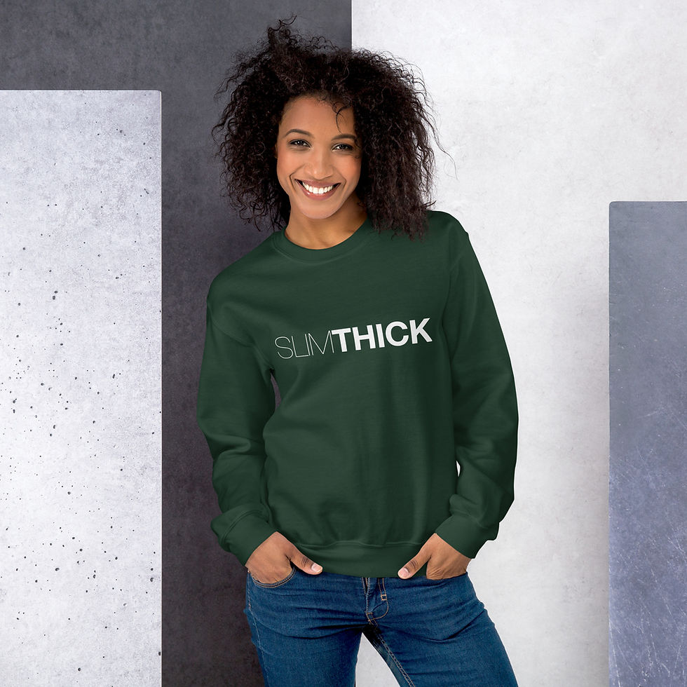 Thumbnail: Sweatshirt: Slim Thick